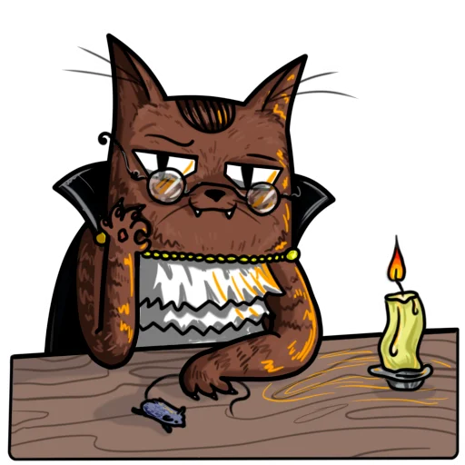 👌 Стикер «Cat_draculaa_» для Telegram