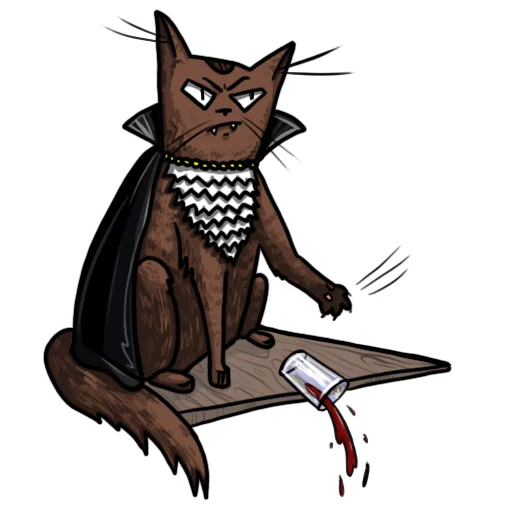 😑 Стикер «Cat_draculaa_» для Telegram
