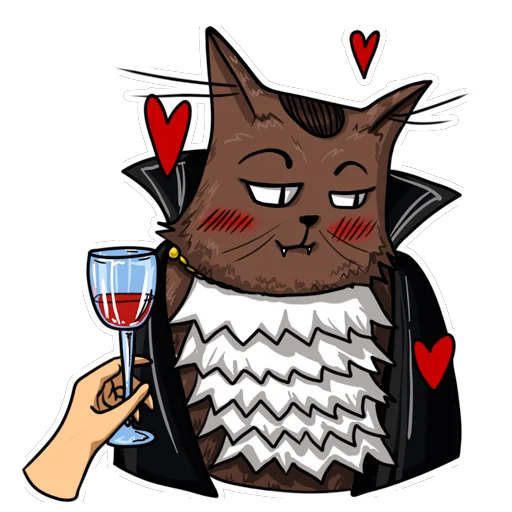 🥰 Стикер «Cat_draculaa_» для Telegram