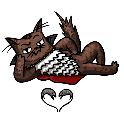 😘 Стикер «Cat_draculaa_» для Telegram
