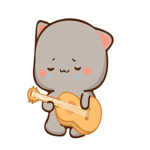 🎸 Стикер «Cat» для Telegram