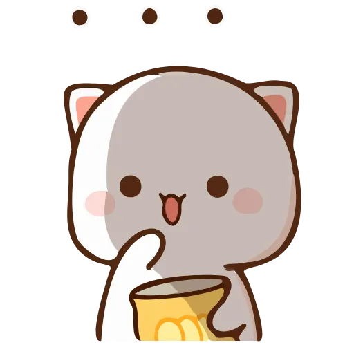 🍿 Стикер «Cat» для Telegram