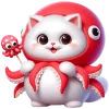 🍭 Эмодзи «Кот кальмар» для Telegram