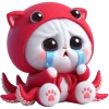 😭 Эмодзи «Кот кальмар» для Telegram