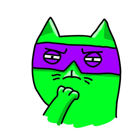😺 Стикер «ICQC» для Telegram