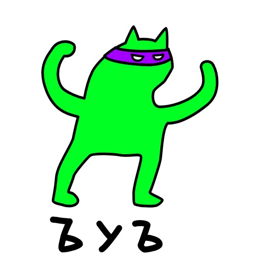 😺 Стикер «ICQC» для Telegram