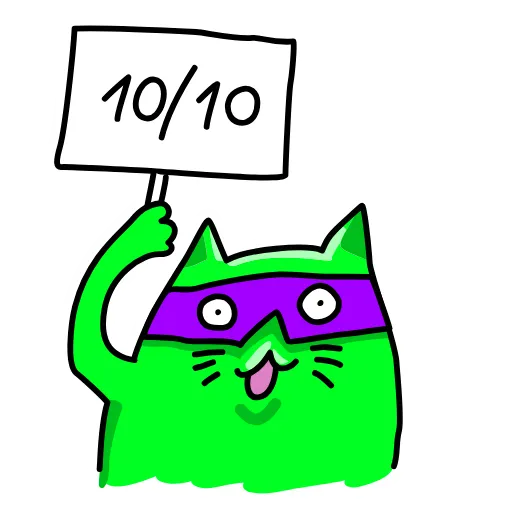 😺 Стикер «ICQC» для Telegram
