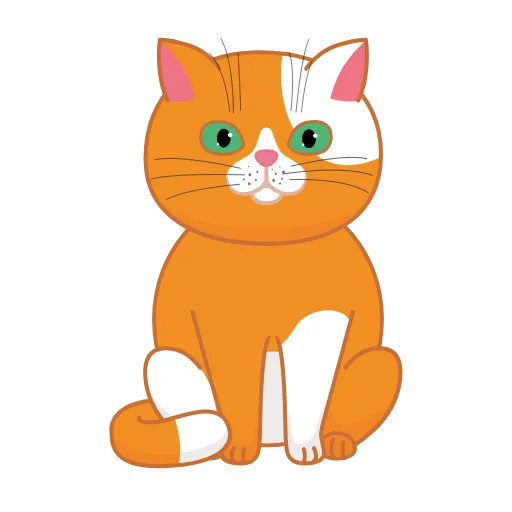 Стикерпак cat Jupiter для Telegram