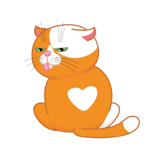 😫 Стикер «cat Jupiter» для Telegram