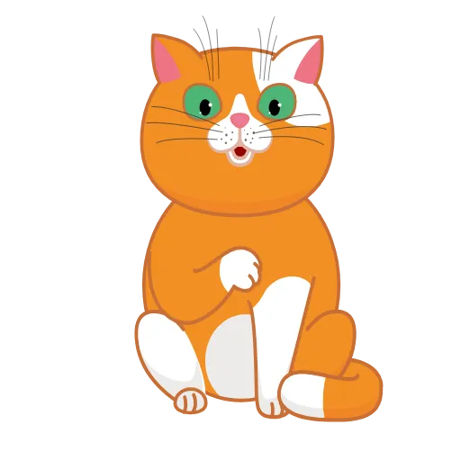 😳 Стикер «cat Jupiter» для Telegram