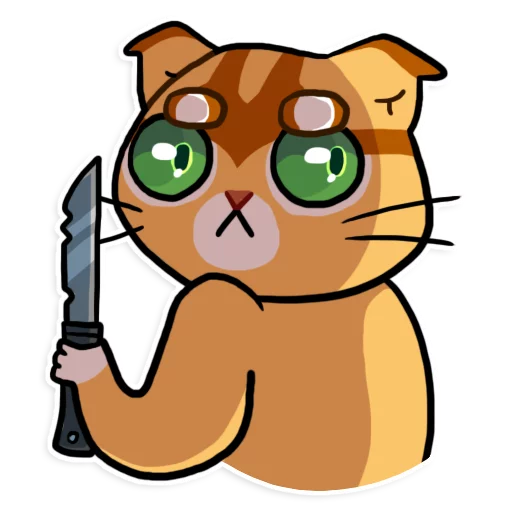 🔪 Стикер «katifnah» для Telegram