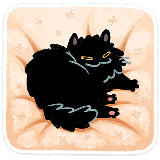 🐱 Стикер «Кот Кефир» для Telegram
