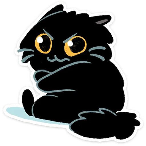 🐱 Стикер «Кот Кефир» для Telegram