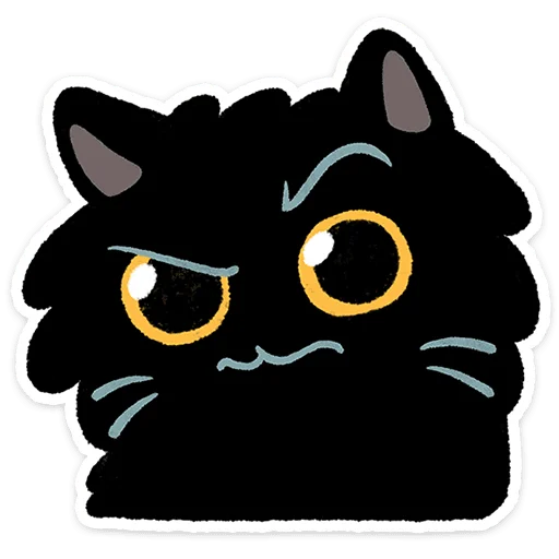 🐱 Стикер «Кот Кефир» для Telegram