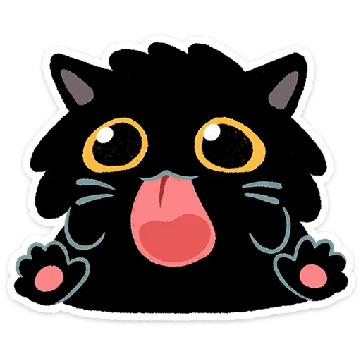 🐱 Стикер «Кот Кефир» для Telegram