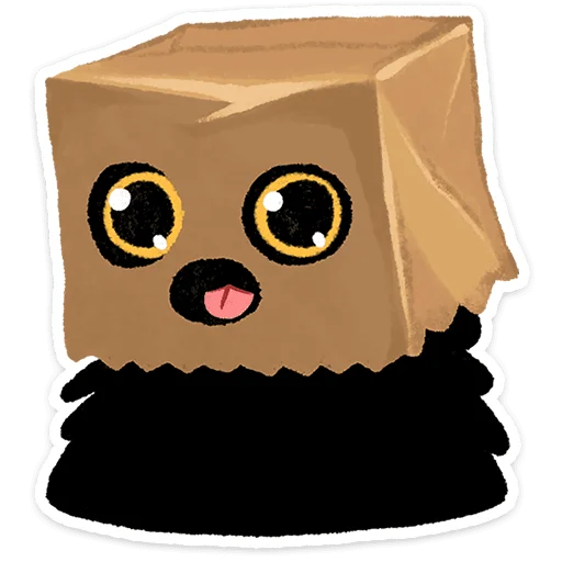 🐱 Стикер «Кот Кефир» для Telegram