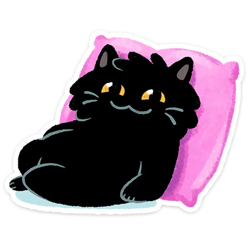 🐱 Стикер «Кот Кефир» для Telegram