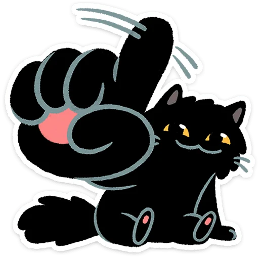 🐱 Стикер «Кот Кефир» для Telegram