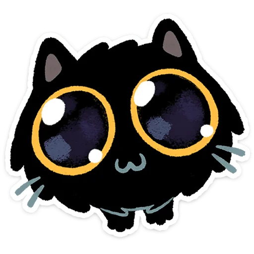 🐱 Стикер «Кот Кефир» для Telegram