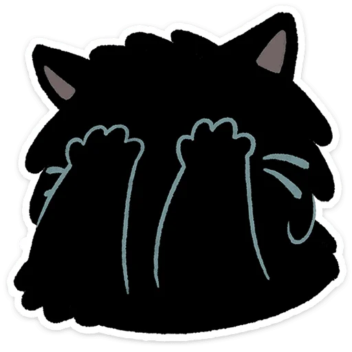 🐱 Стикер «Кот Кефир» для Telegram
