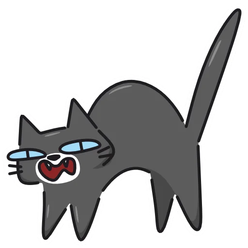 😠 Стикер «Кис Кыс» для Telegram