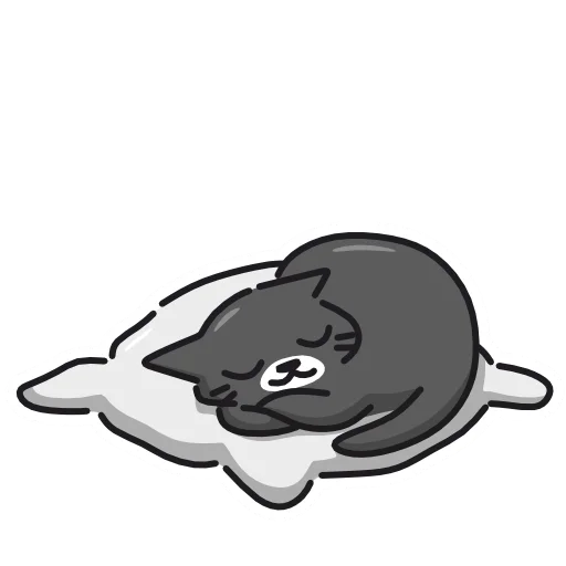 😴 Стикер «Кис Кыс» для Telegram