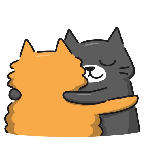 🫂 Стикер «Кис Кыс» для Telegram