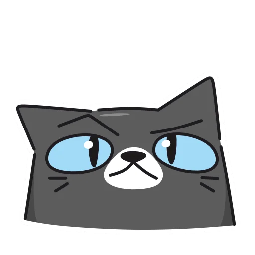 😐 Стикер «Кис Кыс» для Telegram
