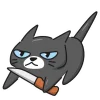 🔪 Эмодзи «Кис Кыс» для Telegram