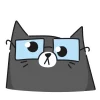 🤓 Эмодзи «Кис Кыс» для Telegram