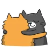 🫂 Эмодзи «Кис Кыс» для Telegram