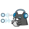 🎧 Эмодзи «Кис Кыс» для Telegram