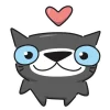 ❤️ Эмодзи «Кис Кыс» для Telegram