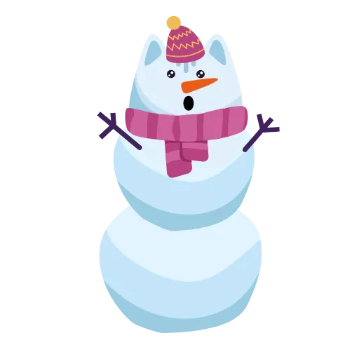 ☃️ Стикер «МЭШик» для Telegram