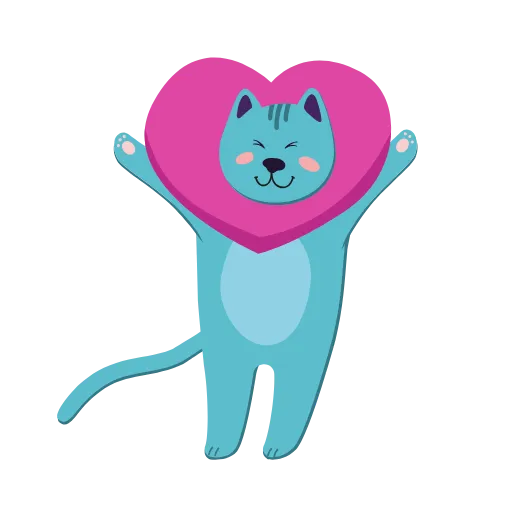 ❤️ Стикер «МЭШик» для Telegram
