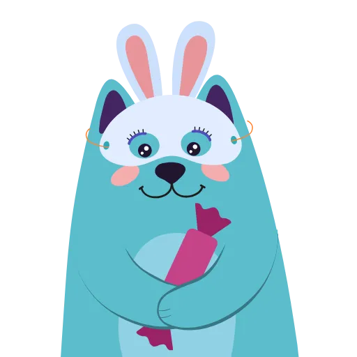🎄 Стикер «МЭШик» для Telegram