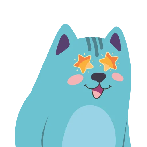 🤩 Стикер «МЭШик» для Telegram