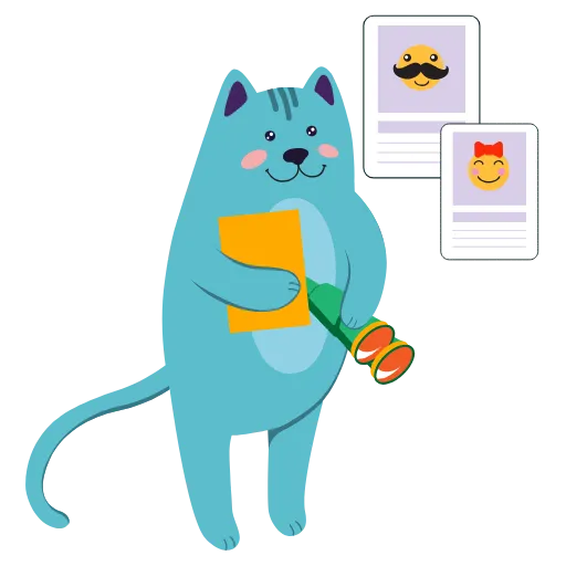 🔍 Стикер «МЭШик» для Telegram