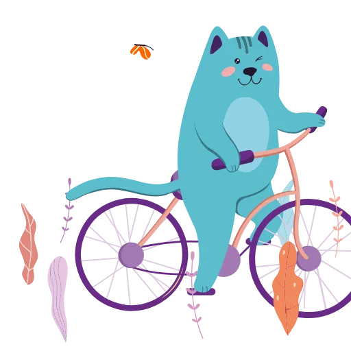 🚲 Стикер «МЭШик» для Telegram