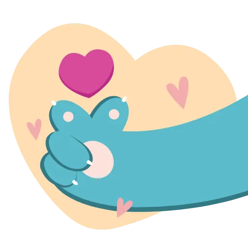 🫶 Стикер «МЭШик» для Telegram