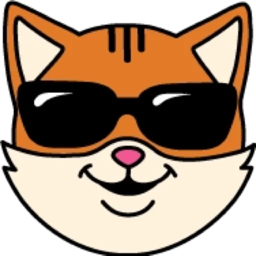 😎 Стикер «cat modnyashki vip» для Telegram