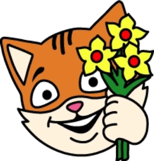 🥰 Стикер «cat modnyashki vip» для Telegram