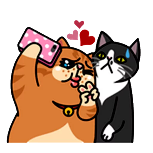 📷 Стикер «fun cat» для Telegram