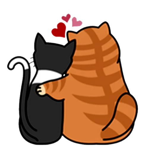 💕 Стикер «fun cat» для Telegram