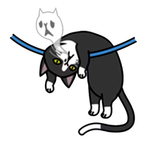 👻 Стикер «fun cat» для Telegram