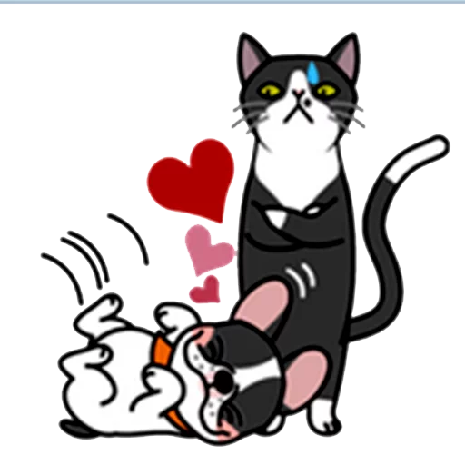 💖 Стикер «fun cat» для Telegram