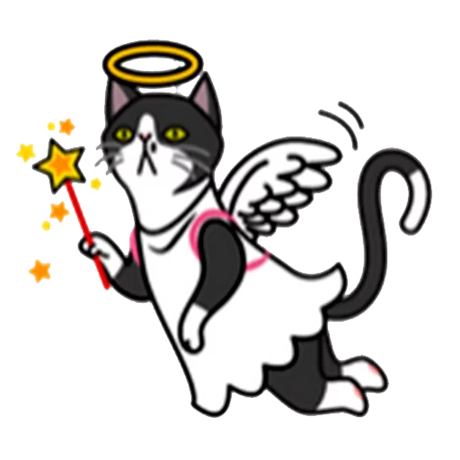 😇 Стикер «fun cat» для Telegram