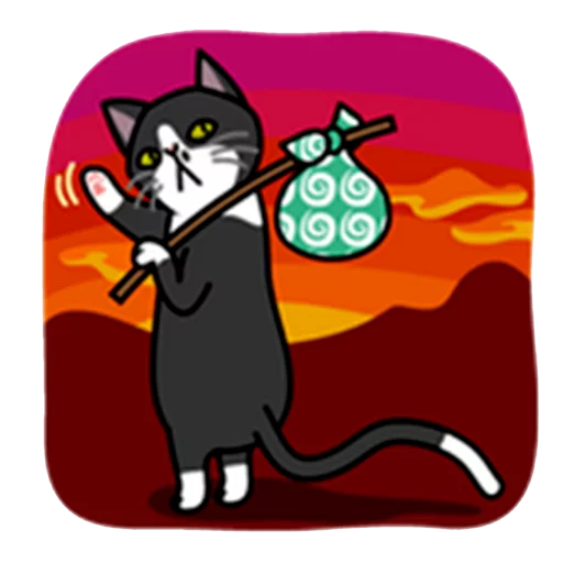 👋 Стикер «fun cat» для Telegram