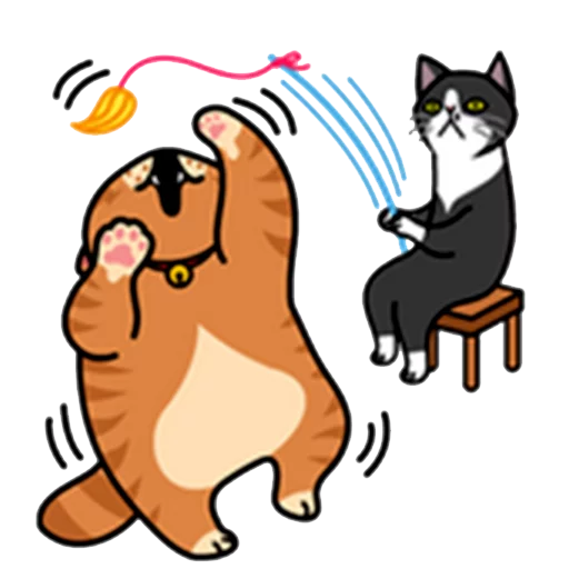 ⚡ Стикер «fun cat» для Telegram