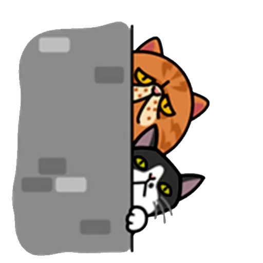 👀 Стикер «fun cat» для Telegram